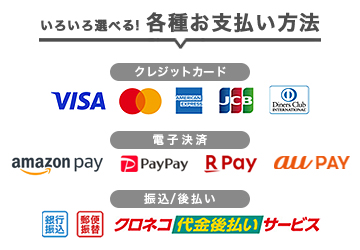 お支払い方法について