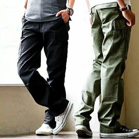 カーゴパンツ ミリタリーパンツ チノクロス ファティーグカーゴ S M L