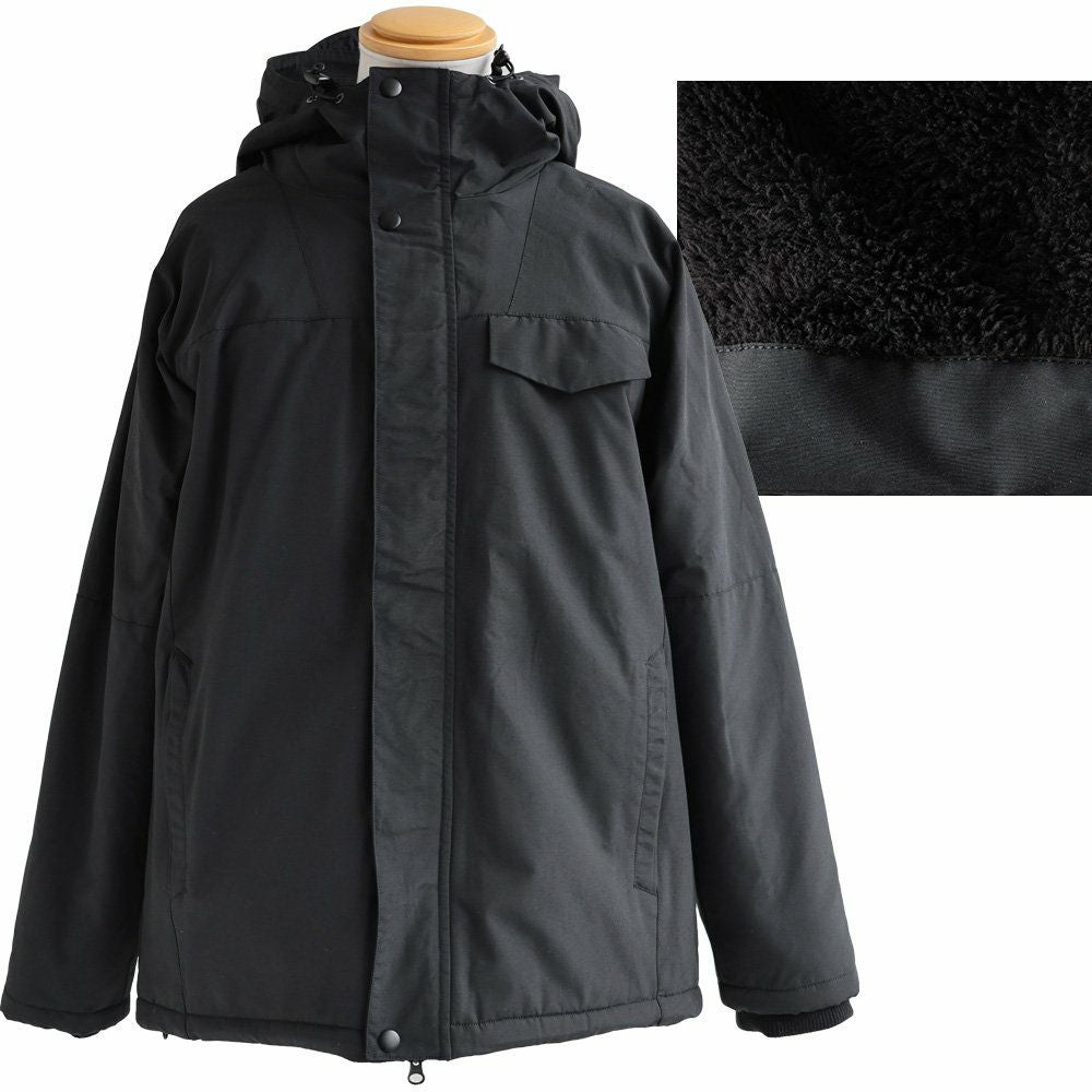 マウンテンパーカー メンズ レディース 暖かい 裏ボア フルライニング
