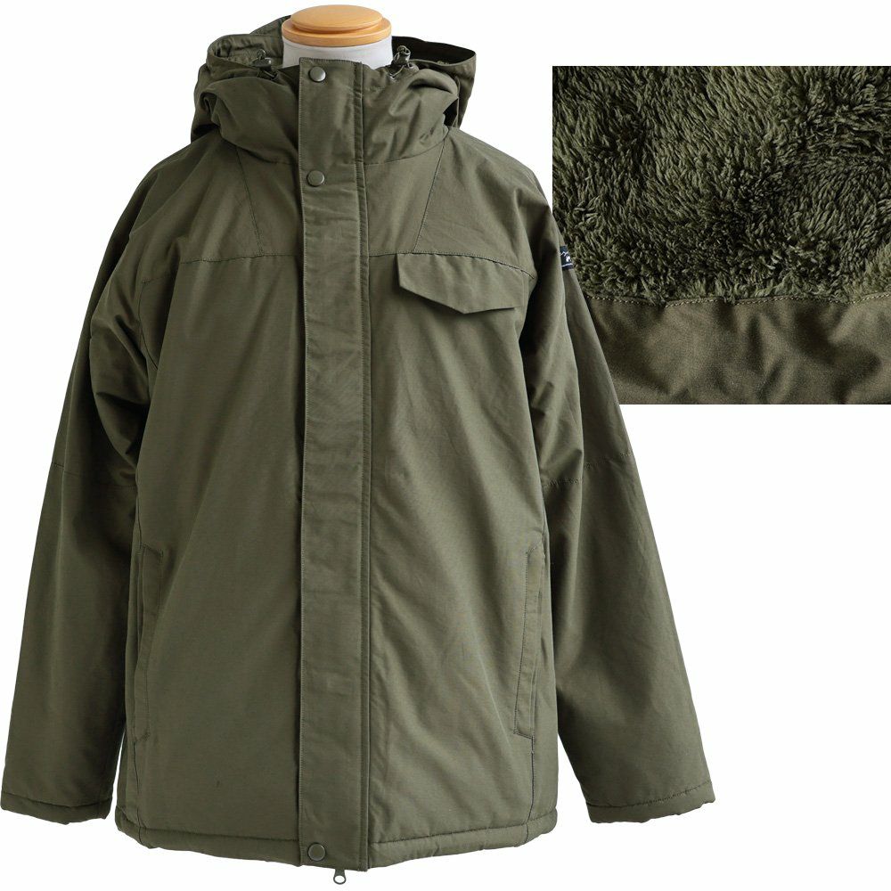 マウンテンパーカー メンズ レディース 暖かい 裏ボア フルライニング