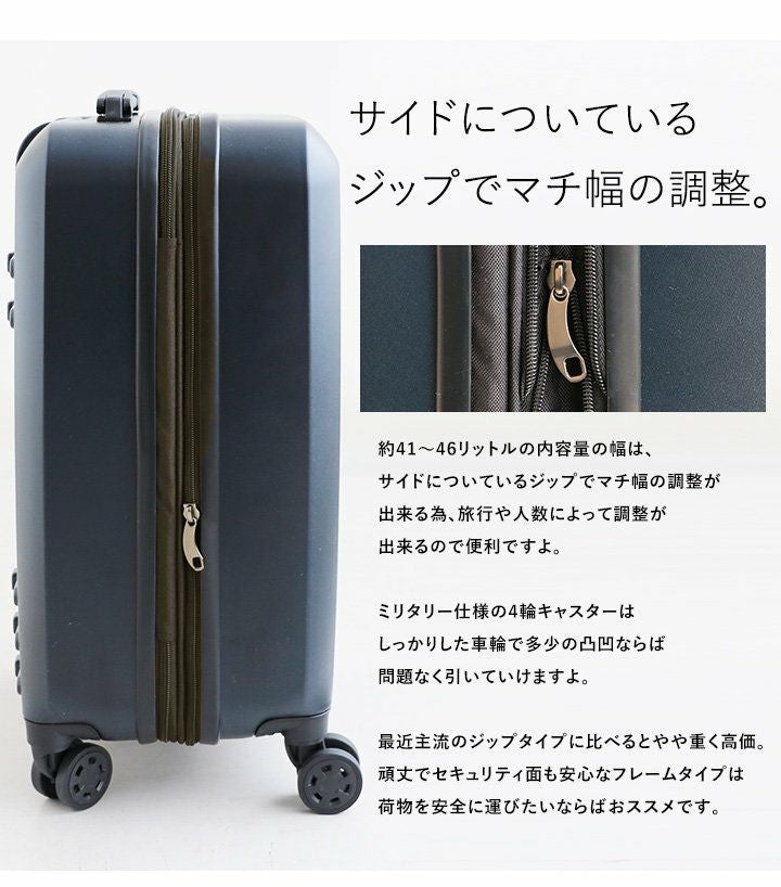 アルファインダストリーズ) ALPHA INDUSTRIES INC. キャリーケース