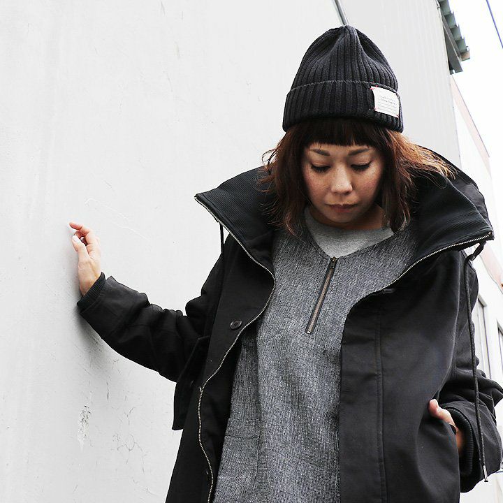 アリステア) ALISTAIR モッズコート ミリタリージャケット ロング 中綿