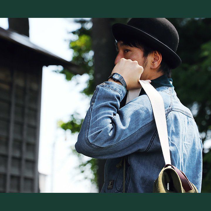 ブルート) BLUETO Gジャン ジャケット デニム ノーカラー 「ストレッチ