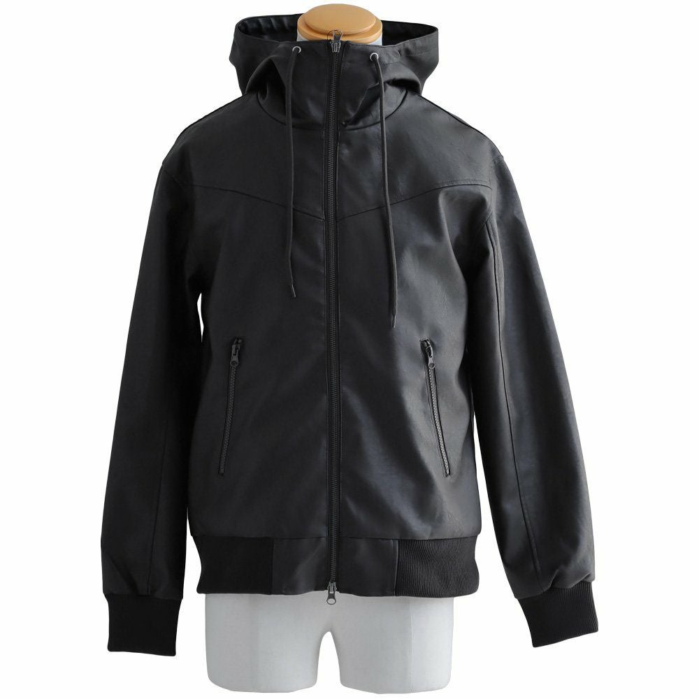 ★専用値下★DIESEL フード付きレザージャケット XL パーカー DIESEL】ディーゼル『レザーパーカー sizeXS』メンズ 革ジャン 1週間
