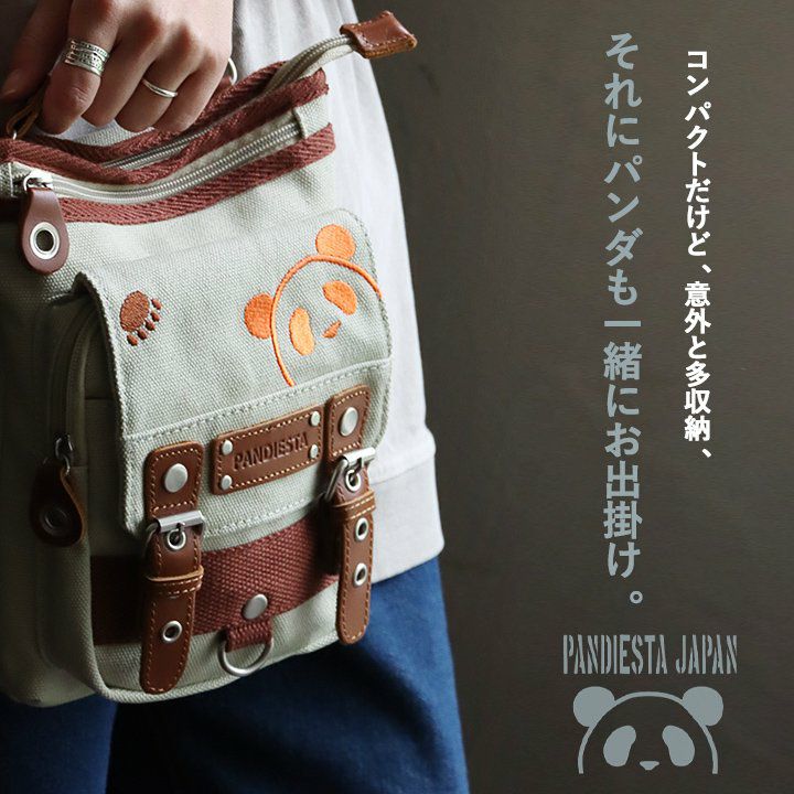 ショルダーバッグ ボディバッグ バッグ 2WAY メンズ レディース パンダ