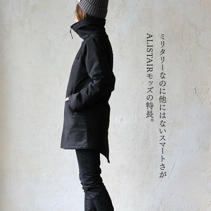 モッズコート ストレッチ 暖かい 裏地ボア 中綿 メンズ レディース