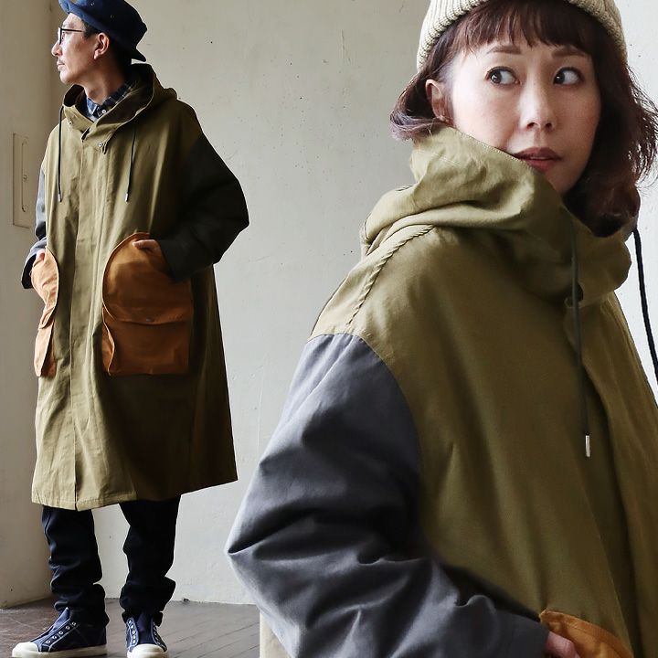 ジムマスター gymmaster 3wayコート gym master ジムマスター アウター コート モッズ ミリタリー 3WAY