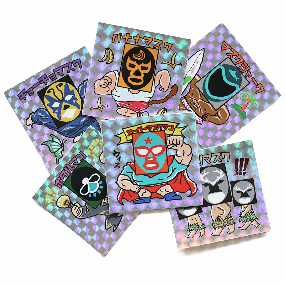 【希少品】映画 マスク THE MASK ポラロイド 3Dホログラムステッカー メール便05】 ステッカー マスクマン マスクマンシール ホログラム