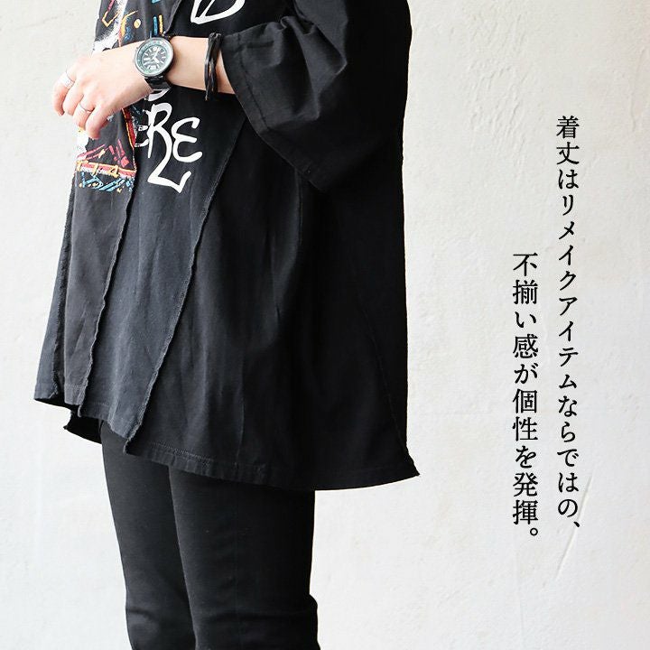 Tシャツ 5分袖 クルーネック メンズ レディース バンドT クレイジー