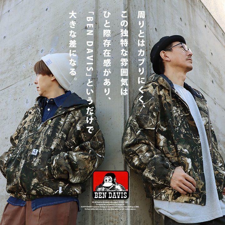 BEN DAVIS ベンデイビス ジャケット パーカー 長袖 メンズ レディース