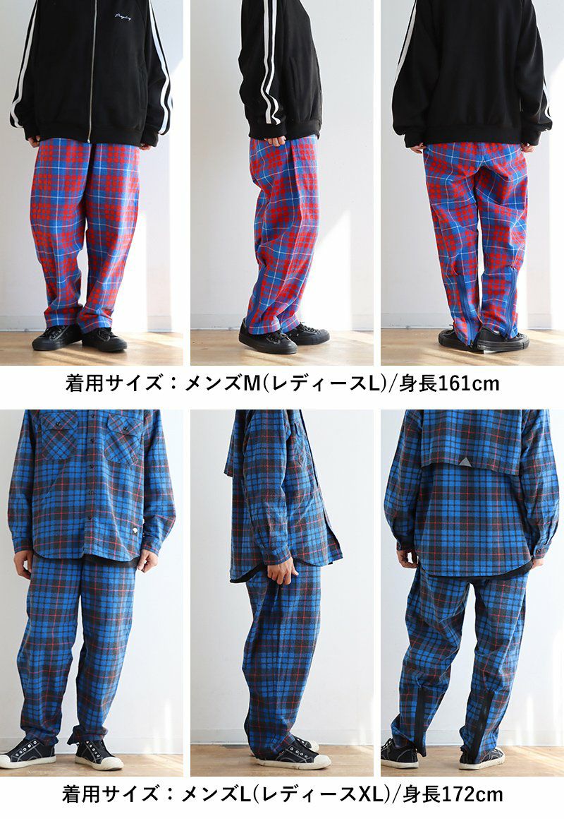 MANASTASH マナスタッシュ パンツ ワイド ストレート メンズ