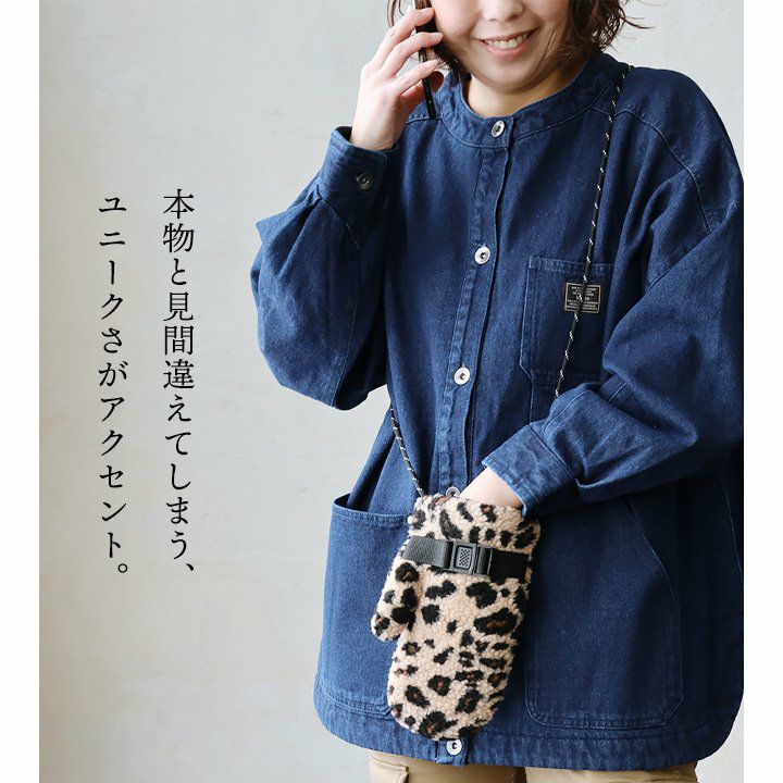 メール便25】 ショルダーバッグバッグ レディース ミトン型 スマホ