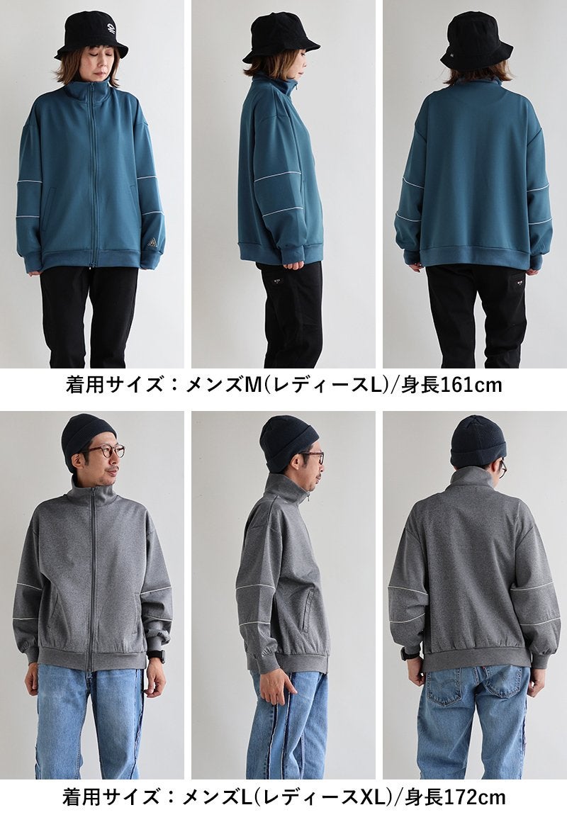 ジャージ スタンダード長袖ジャージ [ネイビー][YA-485] : サンボルト ヤフー店