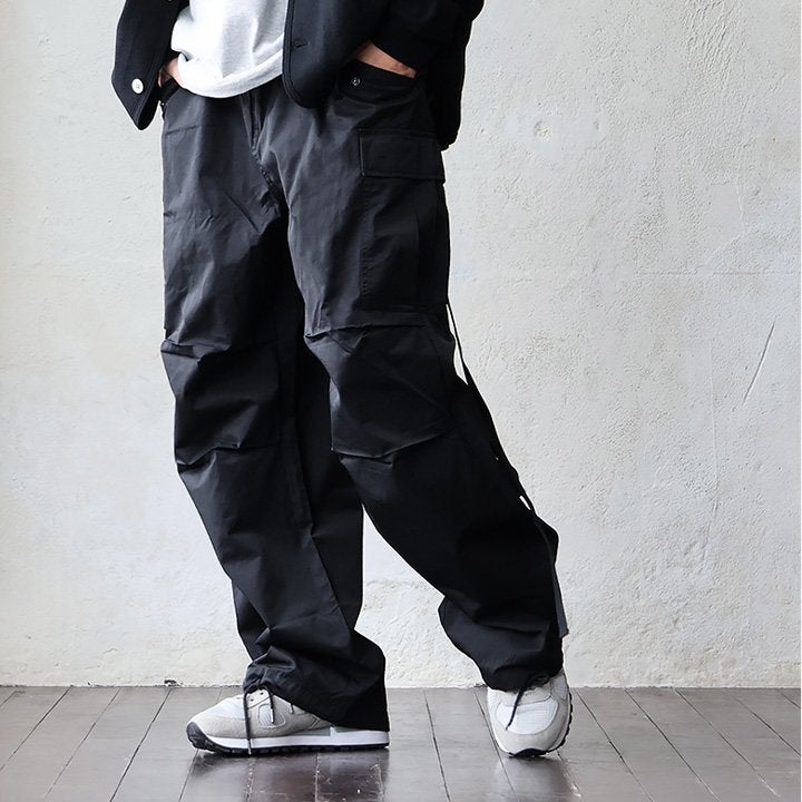 カーゴパンツ M-65 ワイド ストレート メンズ レディース コットン