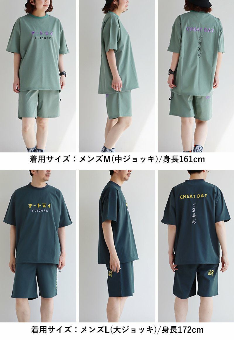 セットアップ Tシャツ ショートパンツ メンズ レディース クルーネック