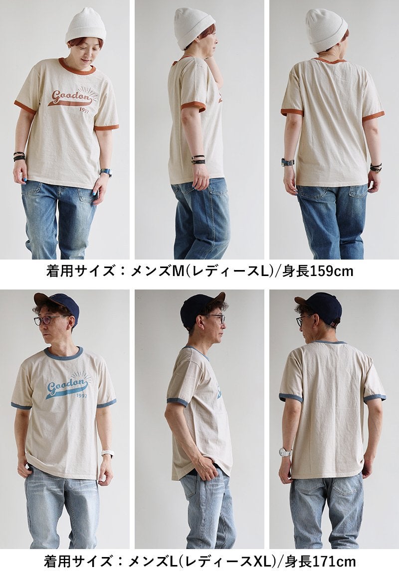 メール便50】 Good On グッドオン Tシャツ リンガーT 半袖 メンズ
