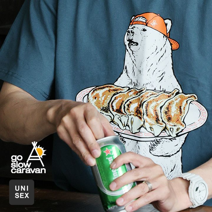 go slow caravan ゴースローキャラバン Tシャツ 半袖 メンズ