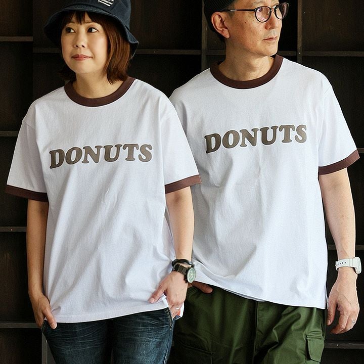 メール便50】 Tシャツ 半袖 リンガーT メンズ レディース クルー