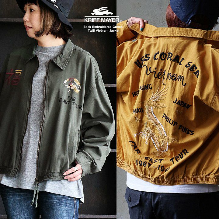 KRIFF MAYER クリフメイヤー ベトジャン ベトナムジャケット 長袖