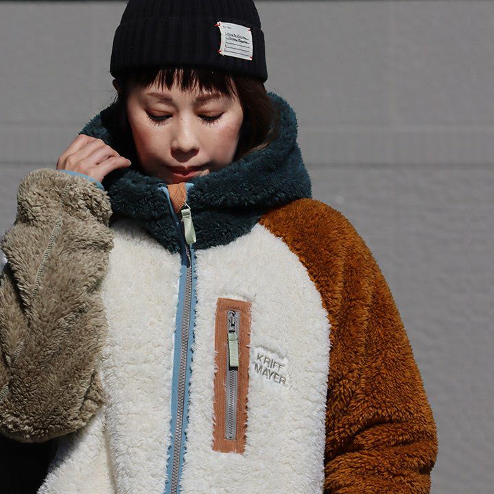 KRIFF MAYER クリフメイヤー 暖かい ボア ジャケット レディース