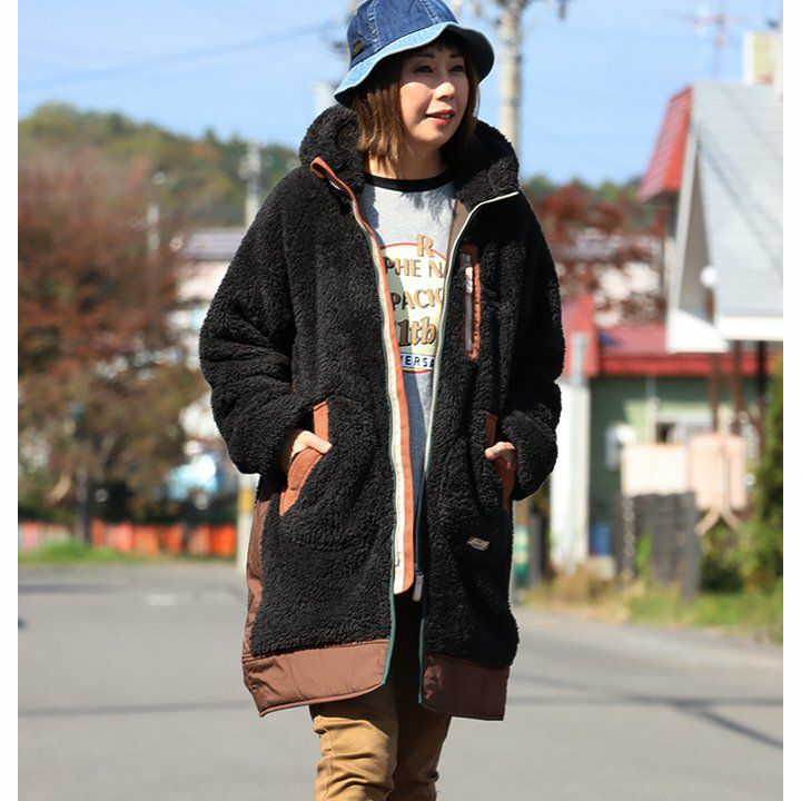 KRIFF MAYER クリフメイヤー 暖かい ボア ジャケット レディース