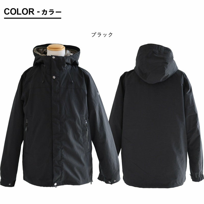 マウンテンパーカー ダウンジャケット 3WAY メンズ レディース 撥水 