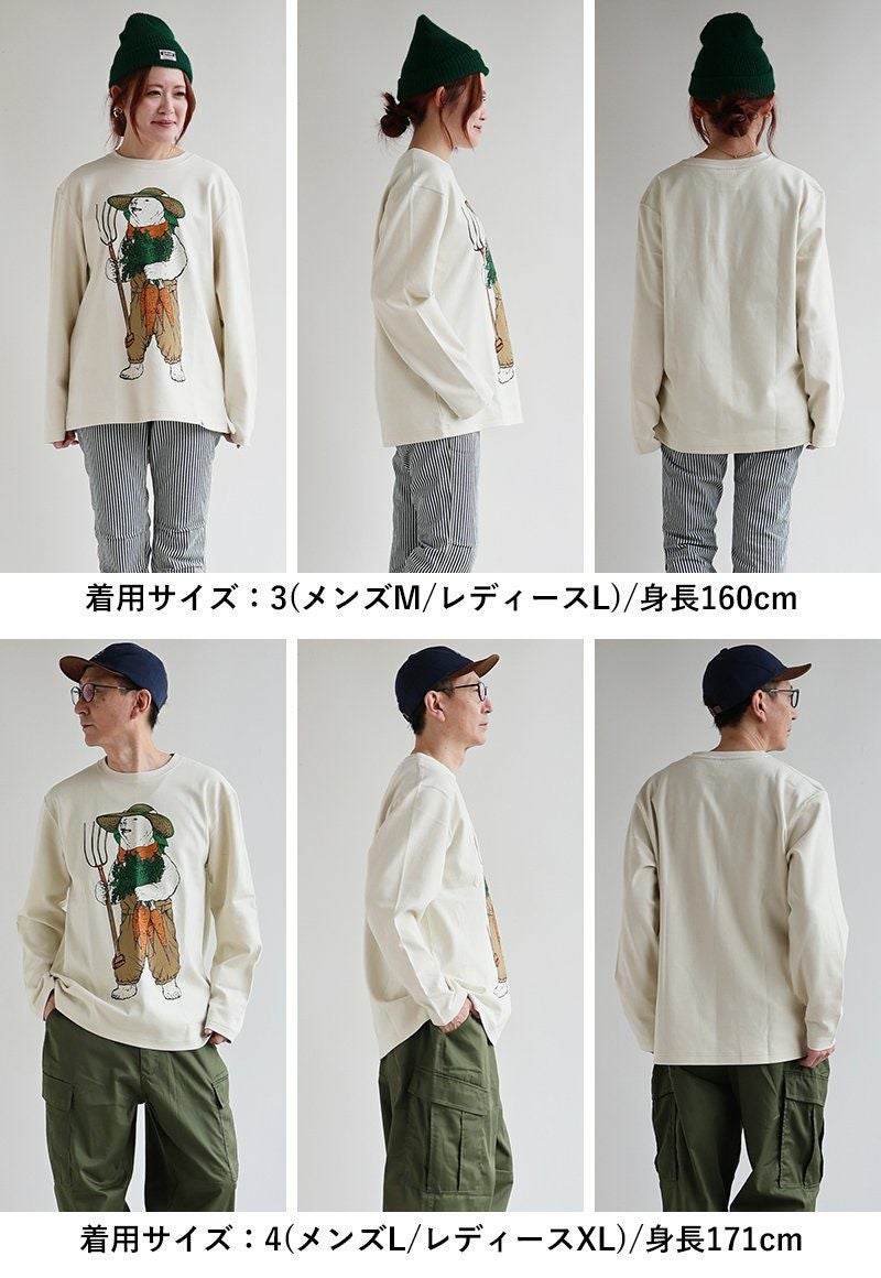 go slow caravan ゴースローキャラバン カットソー ロンT 長袖 メンズ