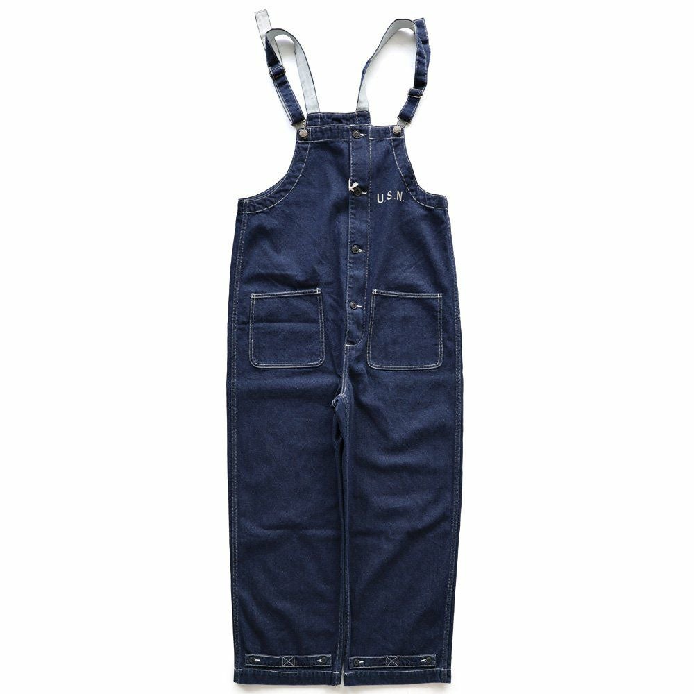 デッキパンツ ワイド ワイドパンツ オーバーオール サロペット デニム