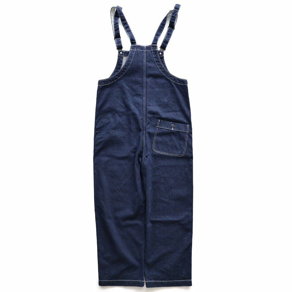 デッキパンツ ワイド ワイドパンツ オーバーオール サロペット デニム