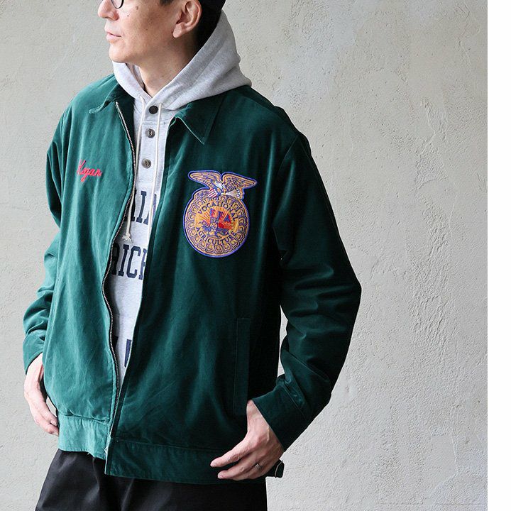 ジャケット FFAジャケット 長袖 メンズ レディース 別珍 綿100