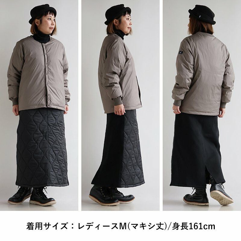 スカート キルティング ダウンスカート レディース スウェット 切替
