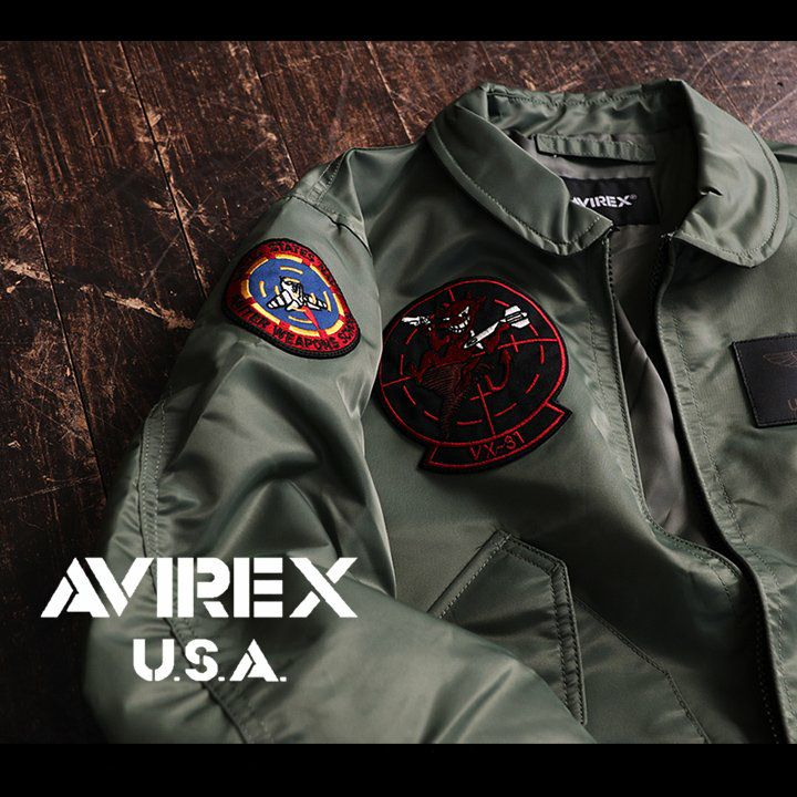AVIREX アビレックス フライトジャケット 長袖 メンズ レディース