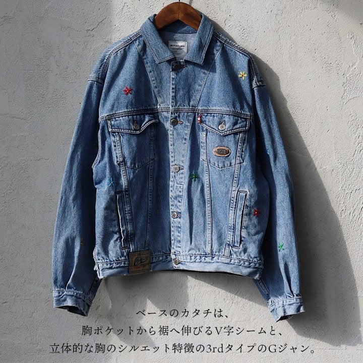 MR.REMAKEMAN ミスターリメイクマン Gジャン デニム ジャケット メンズ