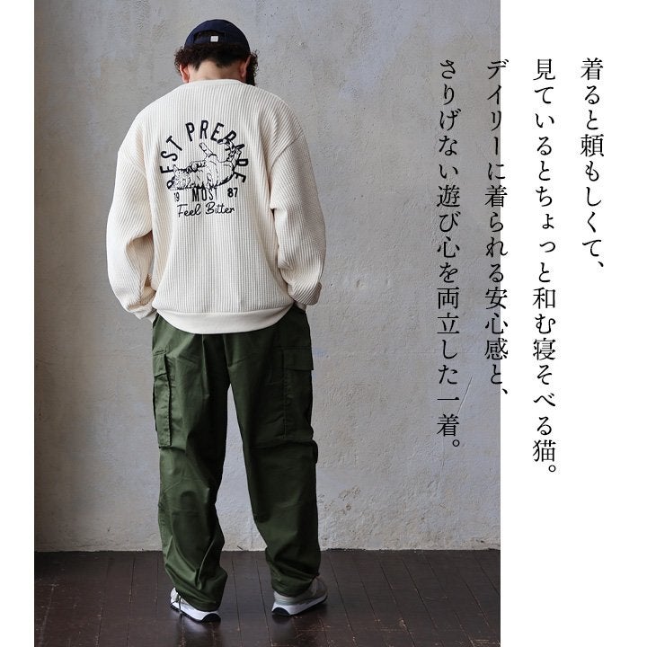 今期　peate スウェット　トレーナー PEATE ピート スウェット トレーナー SIZE：2☆FL1185 : スリフト