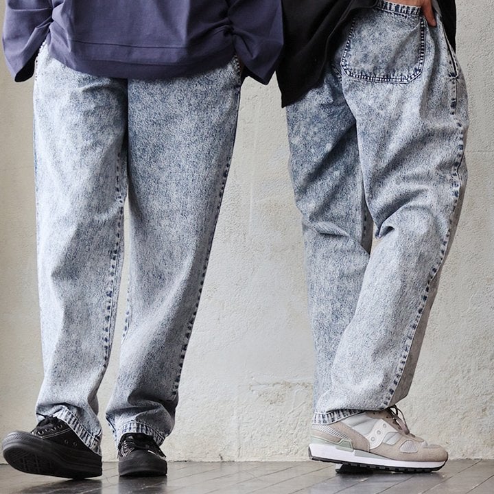 パンツ シェフパンツ ワイド テーパード メンズ レディース ケミカル