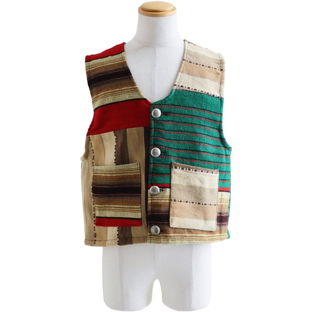 MR.REMAKEMAN ミスターリメイクマン ベスト メンズ レディース Vネック