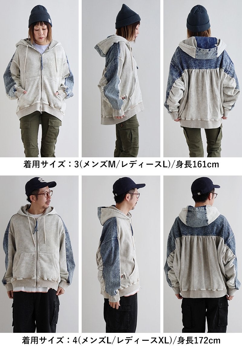 go slow caravan ゴースローキャラバン パーカー ジップパーカー 長袖