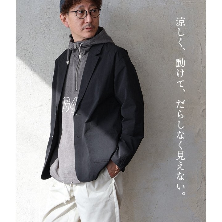 ジャケット テーラードジャケット メンズ レディース ナイロン