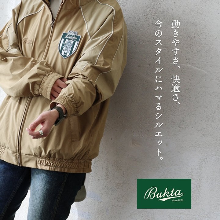 BUKTA バクタ トラックジャケット 長袖 メンズ レディース スタンド