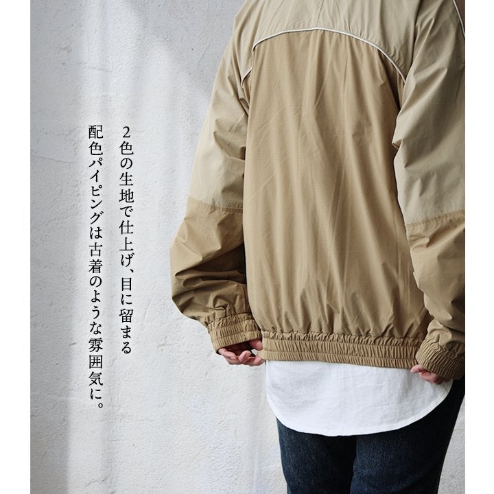 BUKTA バクタ トラックジャケット 長袖 メンズ レディース スタンド