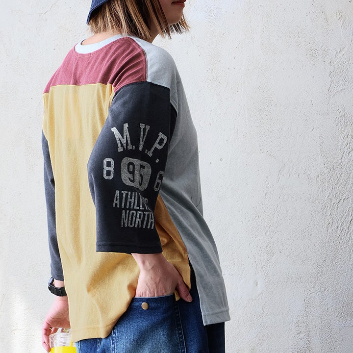 Tシャツ(長袖/七分) PATRICIA PATY カットソー ロング丈 Tシャツ 七分袖 インナー レディース 日本製