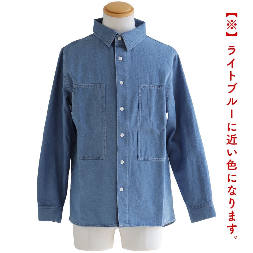 BIG MIKE ビッグマイク シャツ デニムシャツ 長袖 メンズ レディース