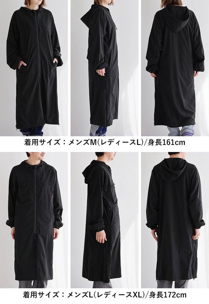 ベンチコート 涼しい メンズ レディース 春 夏 冷感 薄手 ストレッチ