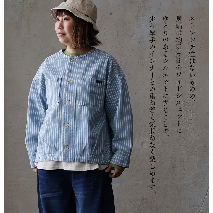 CUBE SUGAR キューブシュガー ジャケット デニムジャケット 長袖