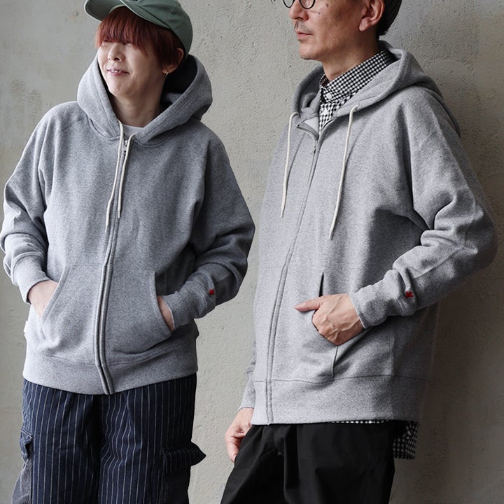 gym master スウェット ロングテールジップパーカー　【新品未使用】 gym master ジムマスター パーカー ジップパーカー 長袖 メンズ