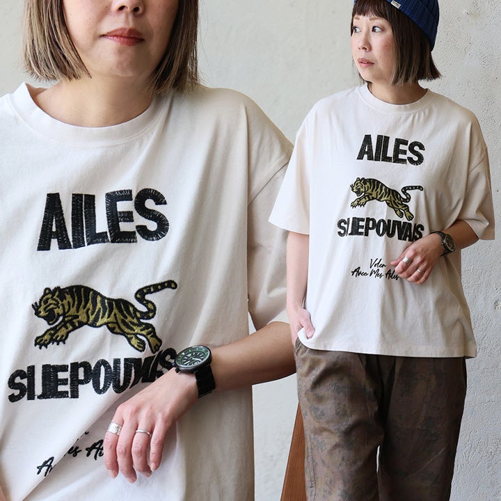 メール便50】 KAKELA&TRANQUIL カケラ＆トランクイル Tシャツ 5分袖