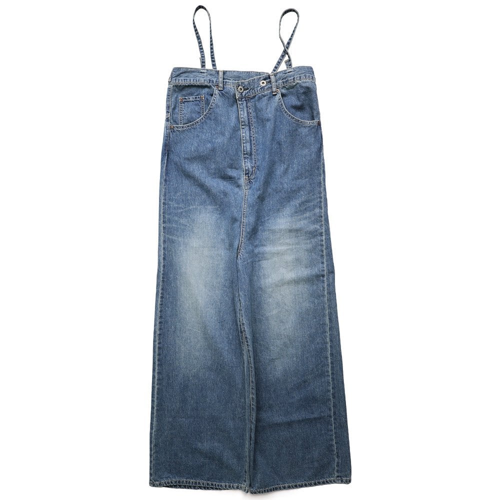 Johnbull ジョンブル サロペット レディース デニム ワイド